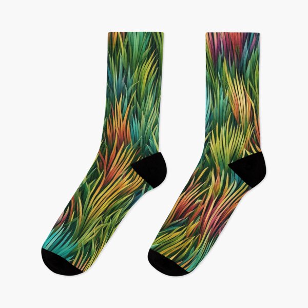 Item preview, Abstract Colorful Grass Pattern designed and sold by calibrit.