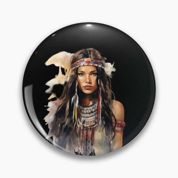 Item preview, Native American Woman Heritage Indigenous Pride Native American designed and sold by smartrocket.