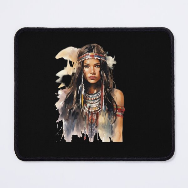 Item preview, Native American Woman Heritage Indigenous Pride Native American designed and sold by smartrocket.