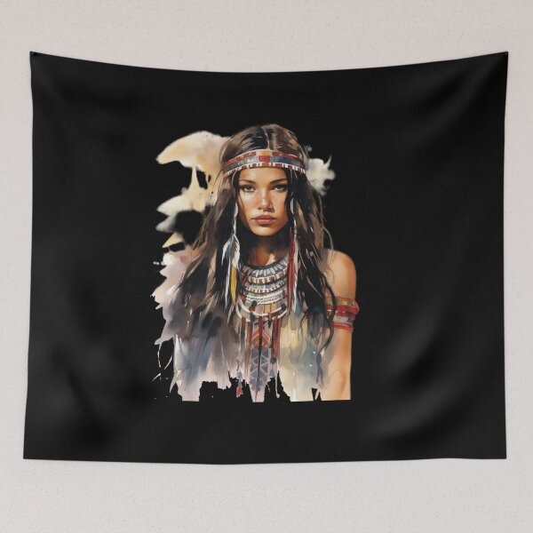 Item preview, Native American Woman Heritage Indigenous Pride Native American designed and sold by smartrocket.