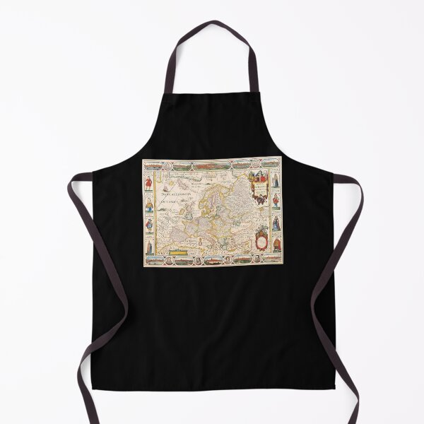 Item preview, Old Map of Europe with representation of its capital cities designed and sold by PascalineLafore.