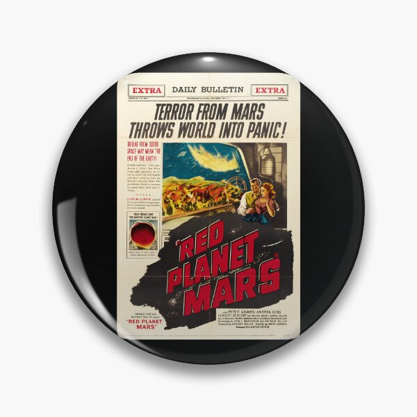 Item preview, Vintage Movie Red Planet Mars designed and sold by VailSansouci.