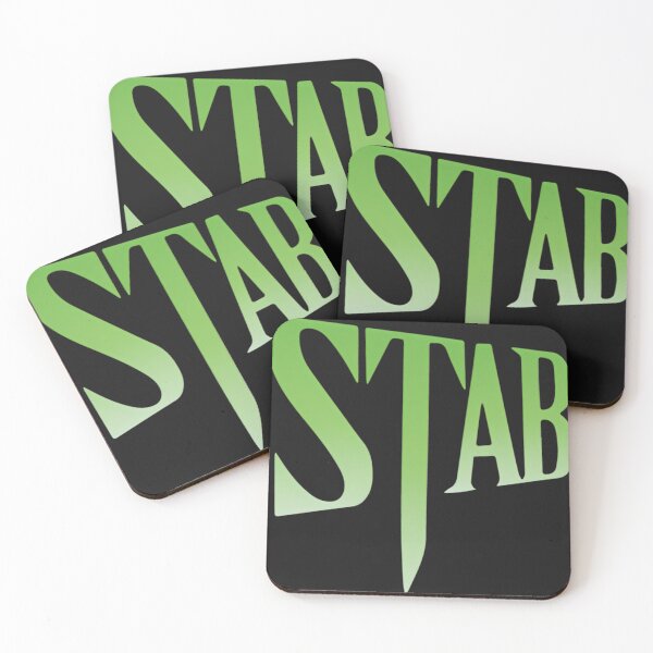 Item preview, Stab Scream Horror Movie Logo designed and sold by KarenHi.