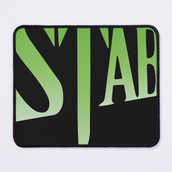 Item preview, Stab Scream Horror Movie Logo designed and sold by KarenHi.