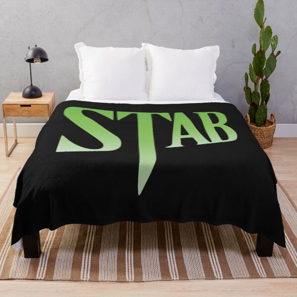 Item preview, Stab Scream Horror Movie Logo designed and sold by KarenHi.