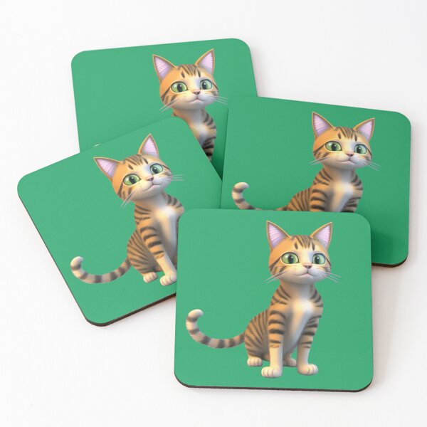 Item preview, 3D Cartoon Red Tabby Cat designed and sold by MartineP77.