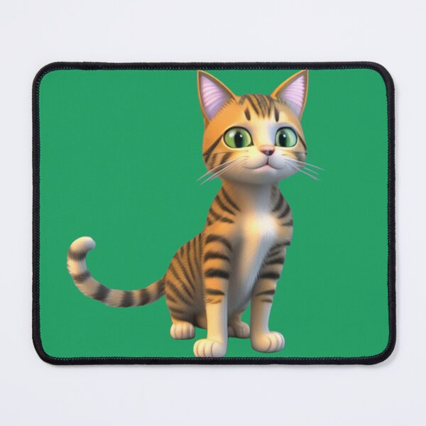 Item preview, 3D Cartoon Red Tabby Cat designed and sold by MartineP77.