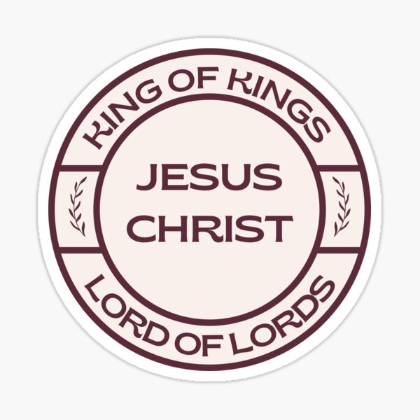 Item preview, Jesus King & Lord  designed and sold by LambofLight.