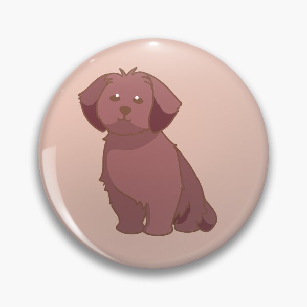 Item preview, Simple liver Shih Tzu sitting down designed and sold by PupBubble Art.
