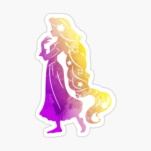 Aperçu de l'œuvre Princess Inspired Silhouette créée et vendue par JeanAndr.