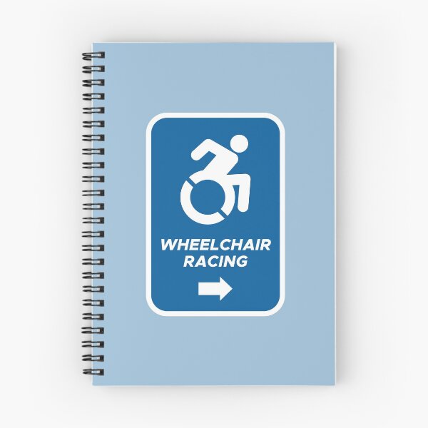 Item preview, Wheelchair Racing This Way Sign designed and sold by creativecurly.