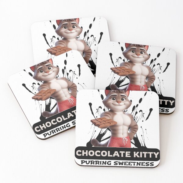 Item preview, Sweet Chocolate Kitty: Feline Delights designed and sold by Hungry-Murphy.