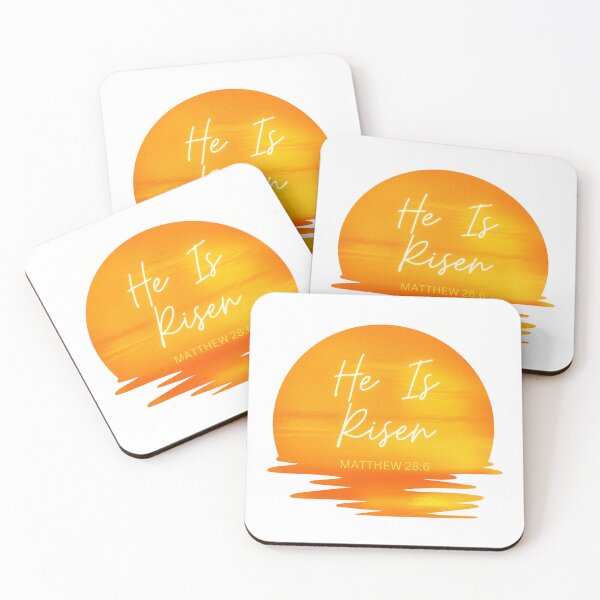 Item preview, He Is Risen Sunrise designed and sold by LambofLight.