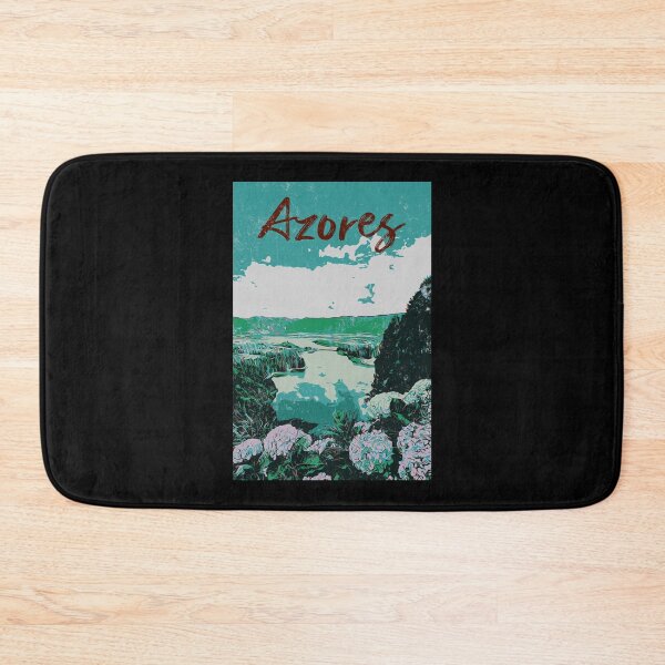 Item preview, Illustration of Lake Sete Cidades, Azores designed and sold by Lemomo-artworks.