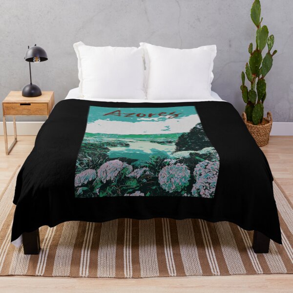Item preview, Illustration of Lake Sete Cidades, Azores designed and sold by Lemomo-artworks.