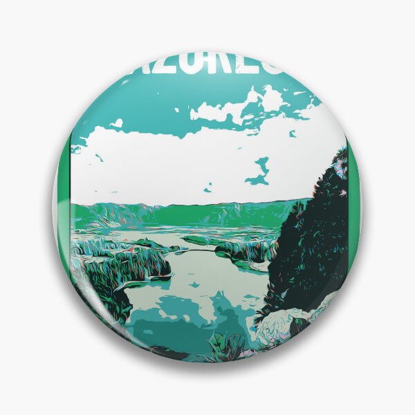 Item preview, Illustration of Lake Sete Cidades, Azores designed and sold by Lemomo-artworks.