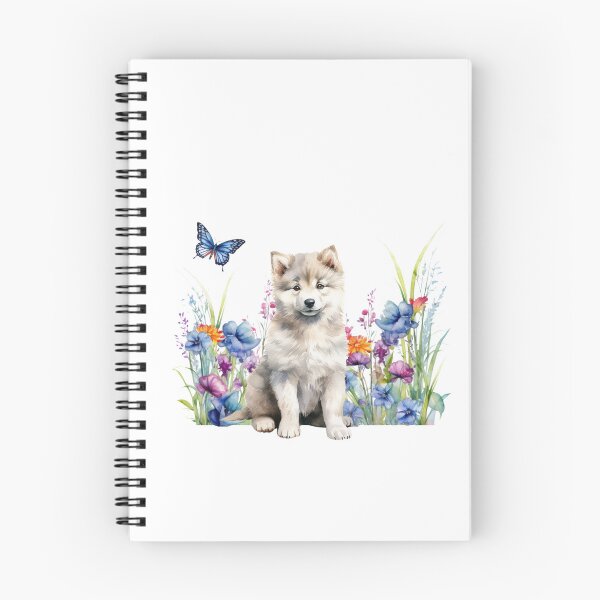 Item preview, Greenland Puppy With Spring Flowers designed and sold by TheAnimalZ00.
