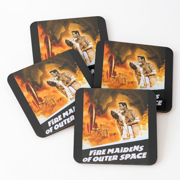 Item preview, Newer Promotional Artwork for Fire Maidens of Outer Space  designed and sold by belche.