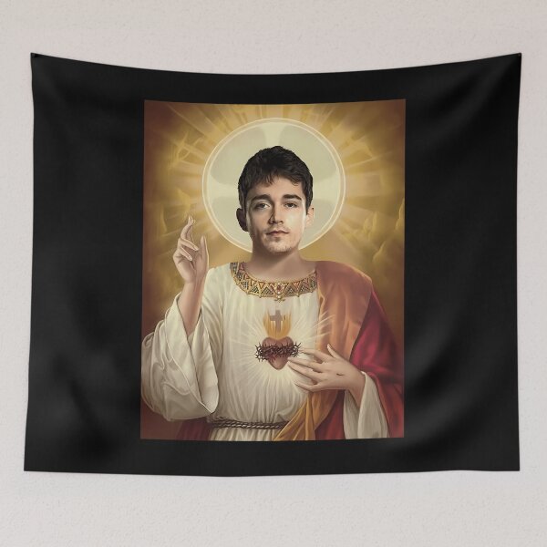 Item preview, Charles Leclerc Jesus F1 designed and sold by ScotPacocha.