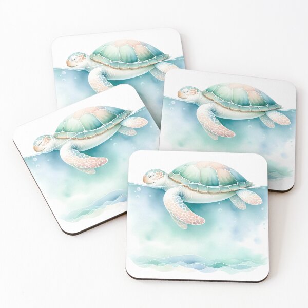 Item preview, Sea turtle swimming gracefully in the ocean. designed and sold by pencil-art98.
