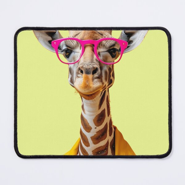 Item preview, Pink Glasses Giraffe designed and sold by Brendon987.