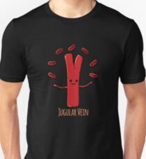 Funny Anatomy Jugular Vein Nurse Doctor Medical Student Unisex T-Shirt