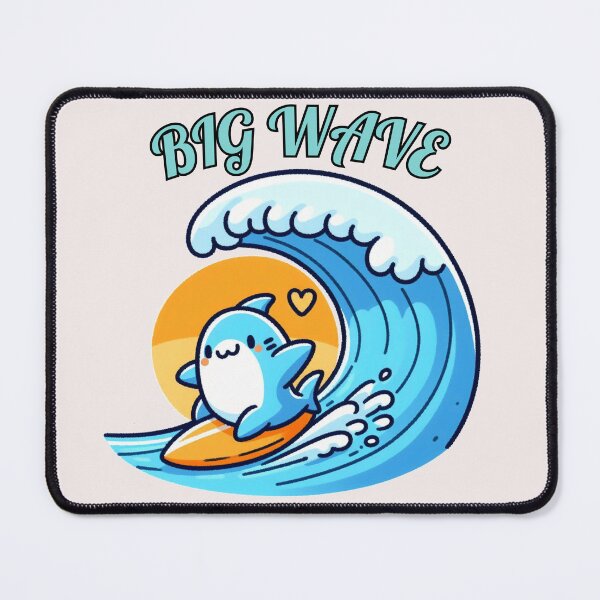 Item preview, Big Wave Shark designed and sold by LemuellTrends.