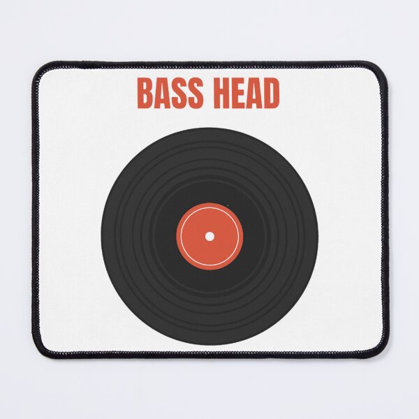 Item preview, Bass Head Vinyl Logo designed and sold by Kalea-Lusk.