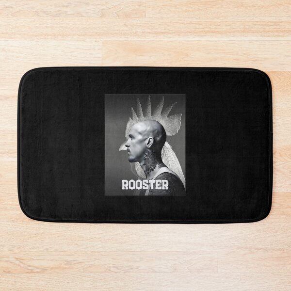 Item preview, Rooster, monochromatic graphics designed and sold by silent-violin.