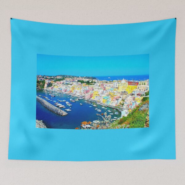 Item preview, Panoramica sulla Corricella at Isola di Procida (Italy)  designed and sold by Kristina Drozd.