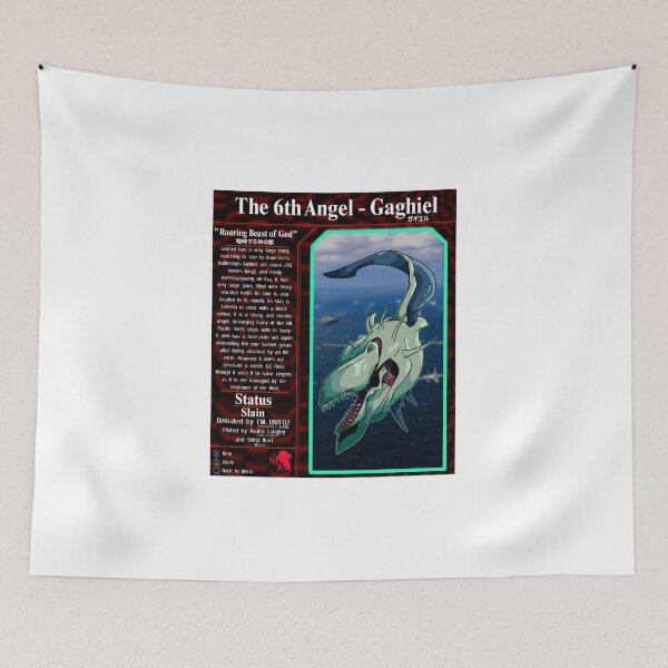 Item preview, NERV ANGEL DATA - THE 6TH ANGEL - "GAGHIEL" designed and sold by General-Merch.