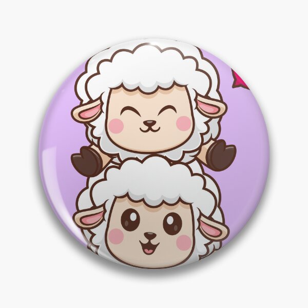 Item preview, Joyful Playmates: Cute Sheep Playing Together designed and sold by hjian8219.