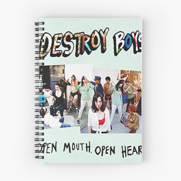 Item preview, Open Mouth Open Heart album Destroy Boys banD designed and sold by KaceyCormier.