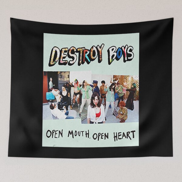 Item preview, Open Mouth Open Heart album Destroy Boys banD designed and sold by KaceyCormier.