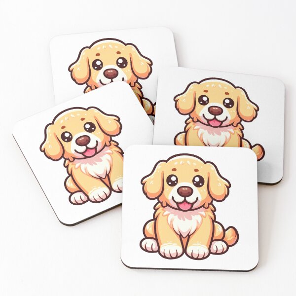 Item preview, Dod Golden Retriever Cute Kawai designed and sold by tomamatear.