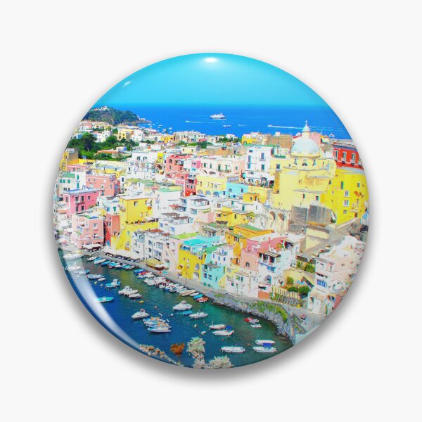 Item preview, Panoramica sulla Corricella at Isola di Procida (Italy)  designed and sold by Kristina Drozd.