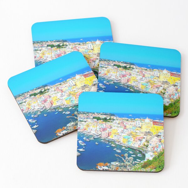 Item preview, Panoramica sulla Corricella at Isola di Procida (Italy) designed and sold by Kristina Drozd.
