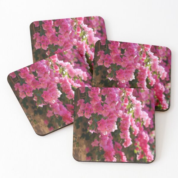 Artikelvorschau, Rosa Bougainvillea-Wand entworfen und verkauft von mshepdog.