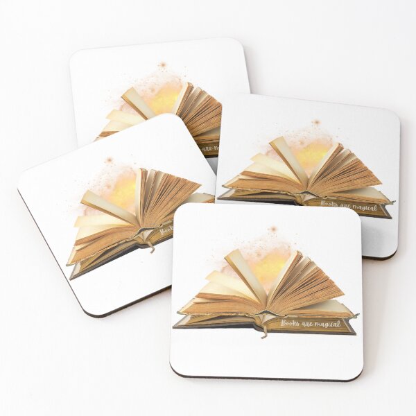 Item preview, Books are magical sticker designed and sold by jckali.