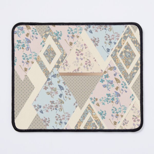 Item preview, Seamless abstract patchwork plaid patches pattern backrgound #patchwork #Rustic designed and sold by fuzzyfox.