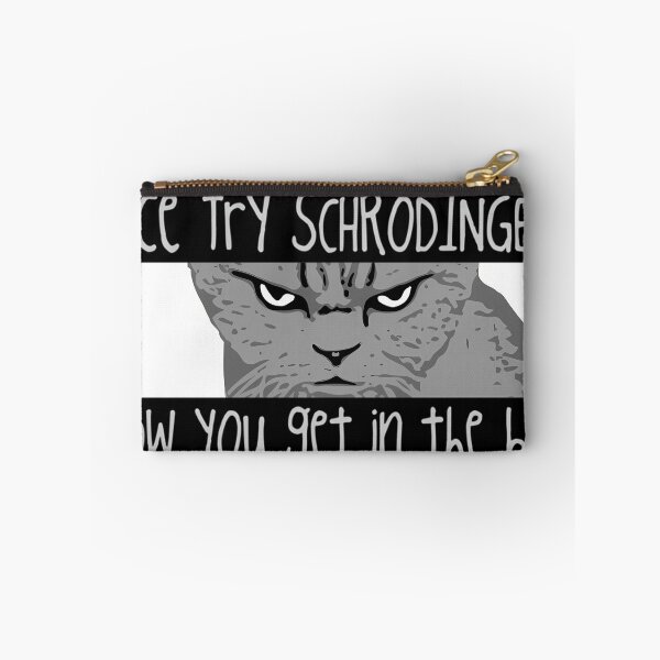 Aperçu de l'œuvre Schrodingers Cat Funny Quantum Physics Science créée et vendue par FranckDelmas.