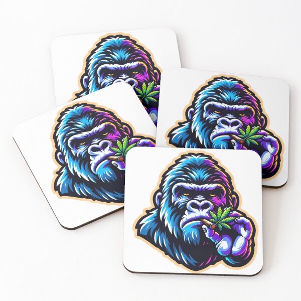 Item preview, Chill Gorilla: Smoking Weed Design designed and sold by Barbaventuras.