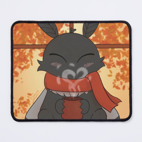 Item preview, Mothman tea time (closed eyes) designed and sold by SarahJArtworks.