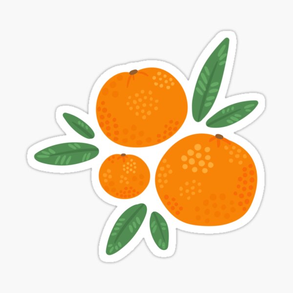 Item preview, Branch of Fresh Oranges designed and sold by DandyDeerDesign.