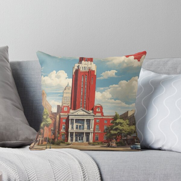 Item preview, Oklahoma City USA Vintage Travel Poster Tourism  designed and sold by TravelersGems.