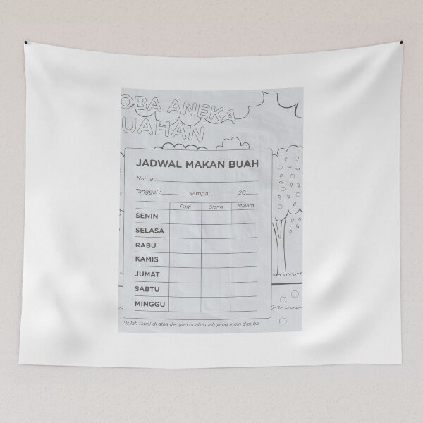 Item preview, SCHEDULE NAME EAT FRUIT designed and sold by andrew1111g.