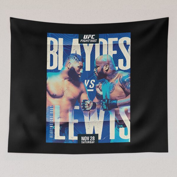 Item preview, Ufc Poster Curtis Blaydes Vs Derrick Lewis designed and sold by mjavell.