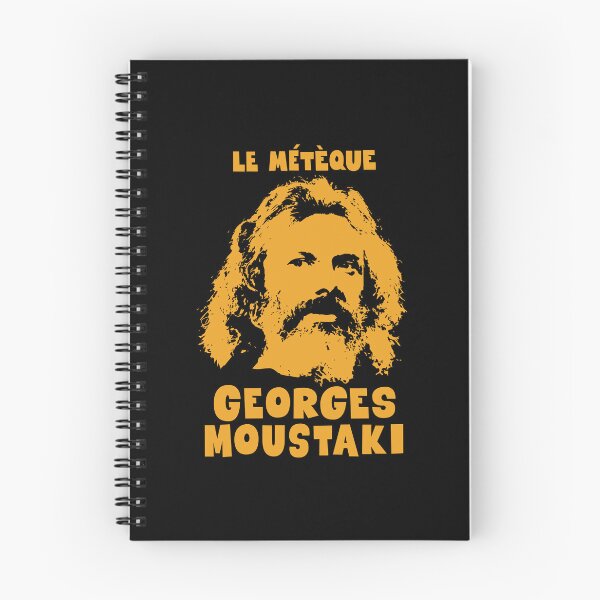 Item preview, Le Métèque - Georges Moustaki Illustration designed and sold by Boogosh.