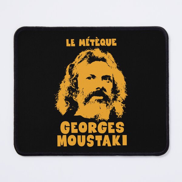 Item preview, Le Métèque - Georges Moustaki Illustration designed and sold by Boogosh.