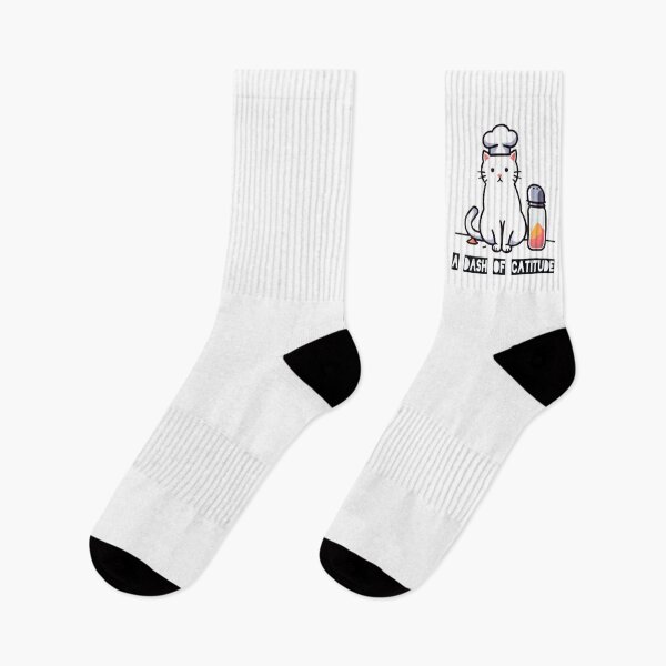 Item preview, Minimalist A Dash of Cattitude Kitchen Art  designed and sold by RetroPop23.